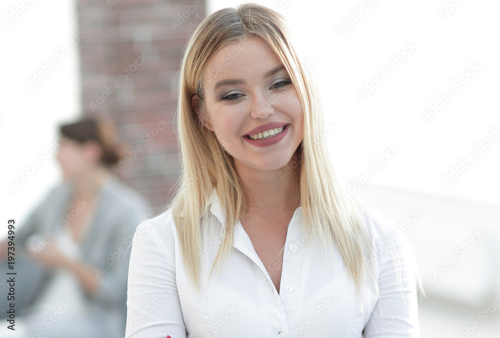 portrait of young business woman