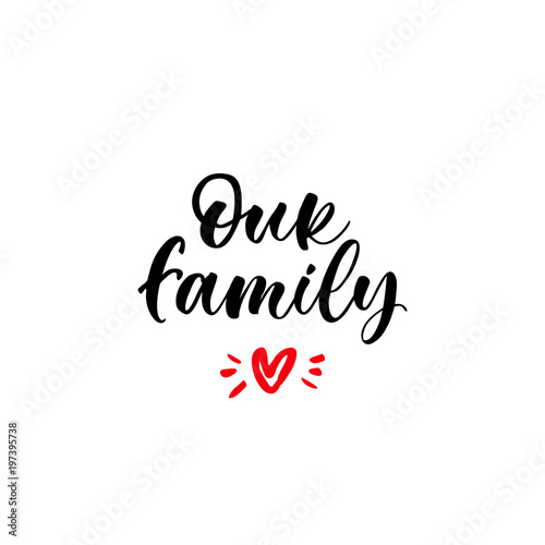 Hand lettered baby quote