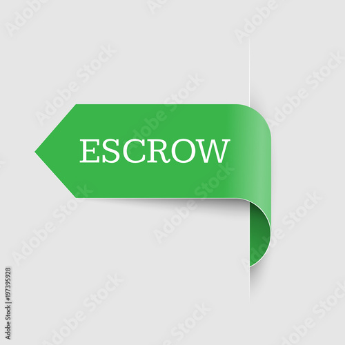 Escrow place storage. Third party on behalf of other people.  How it works. Often used in real estate