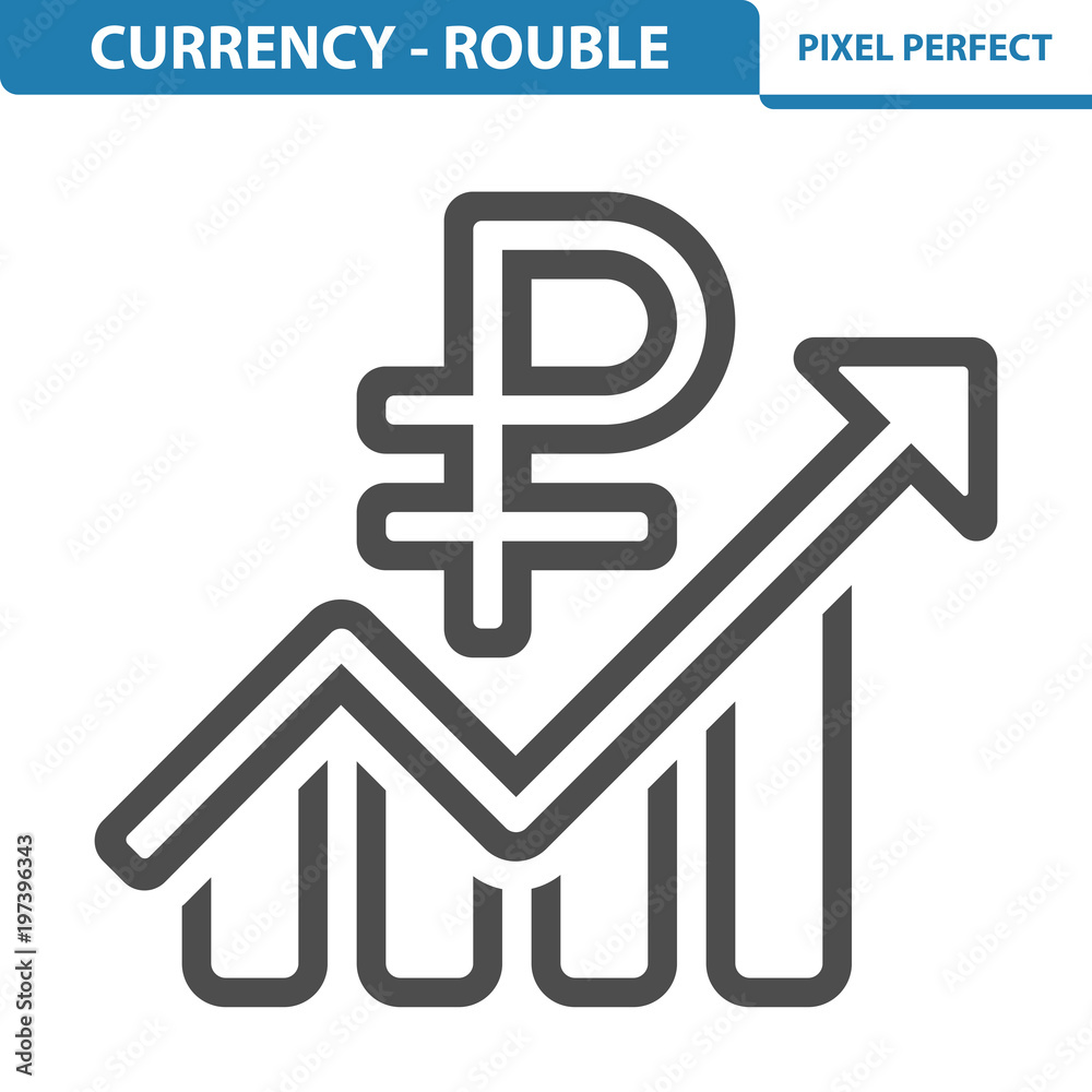 Ruble / Rouble Icon. EPS 8 format. Ruble / Rouble Icon. EPS 8 format.