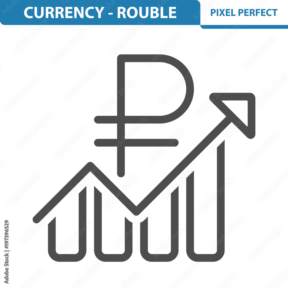 Ruble / Rouble Icon. EPS 8 format. Ruble / Rouble Icon. EPS 8 format.