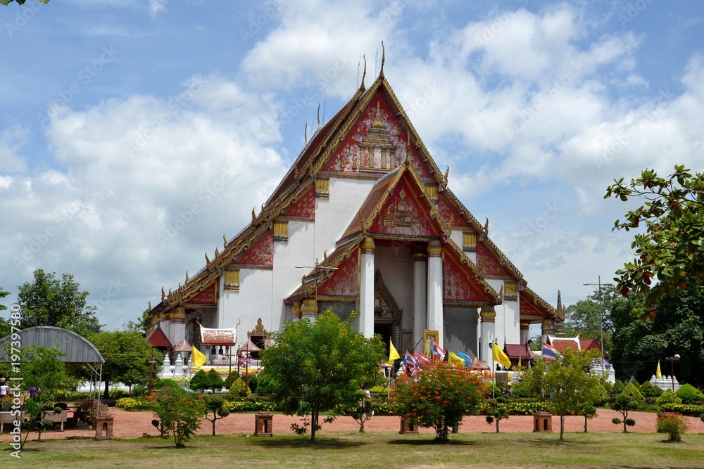 Viharn Phra Monkol Bopit,  Ayutthaya, Thailand