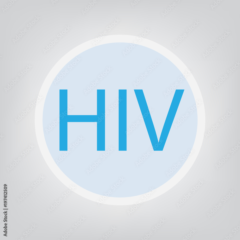 HIV (Human Immunodeficiency Virus) concept- vector illustration HIV (Human Immunodeficiency Virus) concept- vector illustration