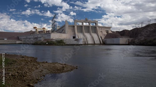 Colorado River - Davis Dam Timelapse