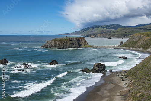 Goat Rock, California coast