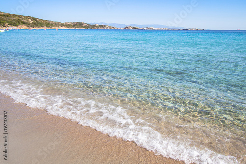 Beautiful beach on Sardegna island, Italy