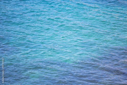 Transparent sea water