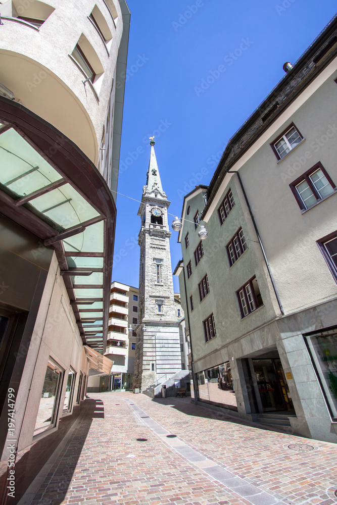Fototapeta premium St. Moritz, Switzerland
