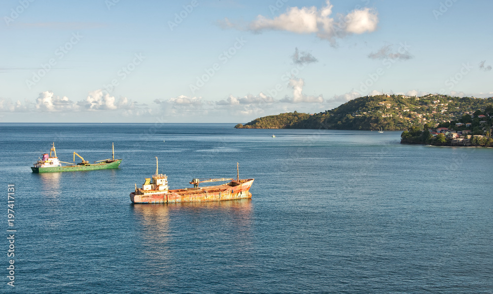 Caribbean sea - Grenada island - Saint George's bay