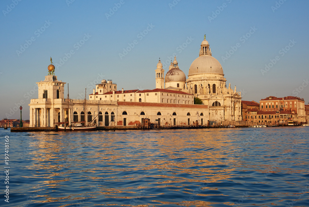 Customs House and Santa Maria della Salute, Venice, Italy