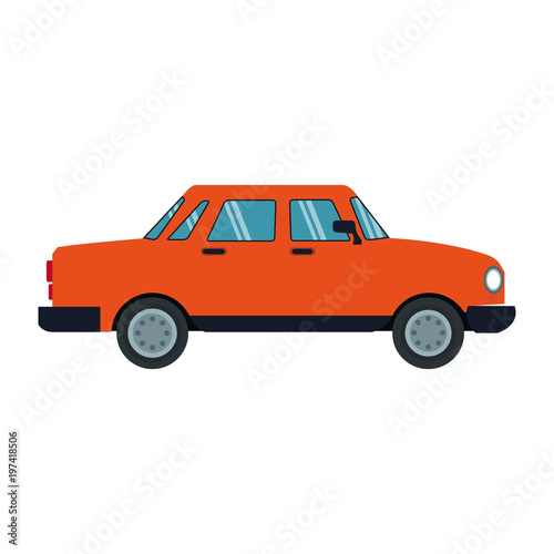Car vehicle isolated vector illustration graphic design