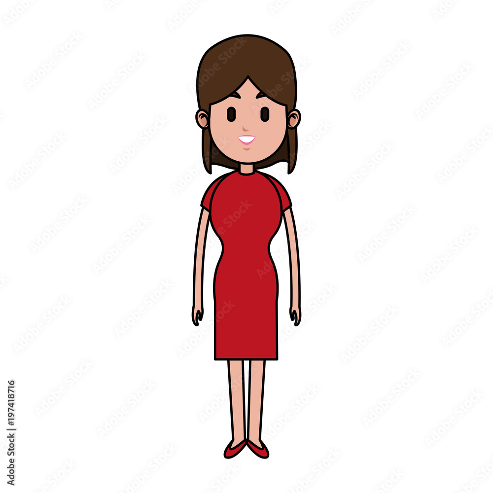 Executive woman cartoon vector illustration graphic design Executive woman cartoon vector illustration graphic design