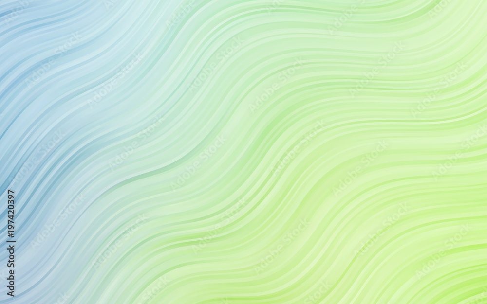 Light Blue, Green vector template with abstract circles. Light Blue, Green vector template with abstract circles.