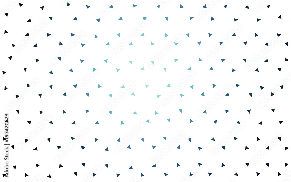 DARK BLUE vector abstract geometric background consisting of colored triangles.