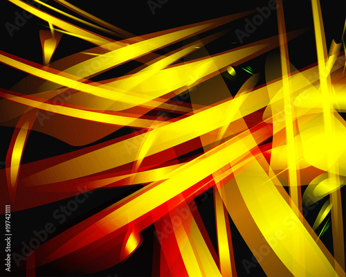 Abstract background composed of simple elements 