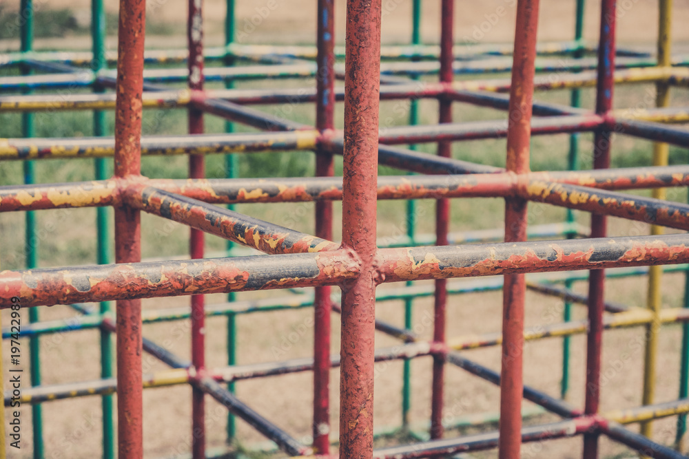 Old Rotation Bar Old Monkey Bars