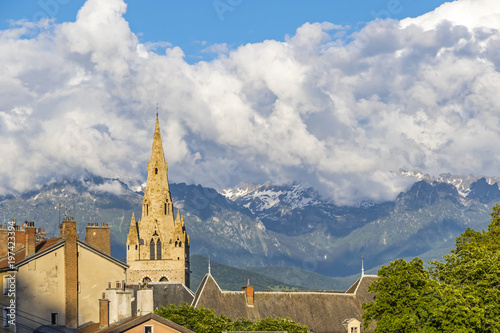 Collegiate Church of Saint-Andre in Grenoble, France photo