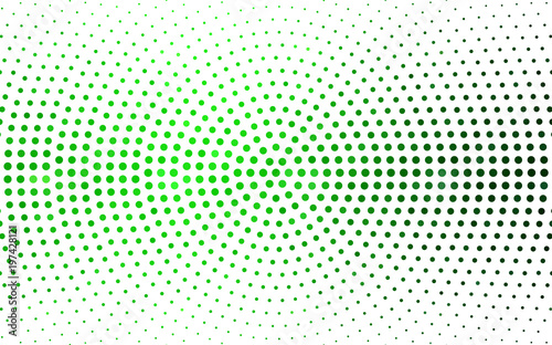 Light Green vector banners set of circles  spheres.