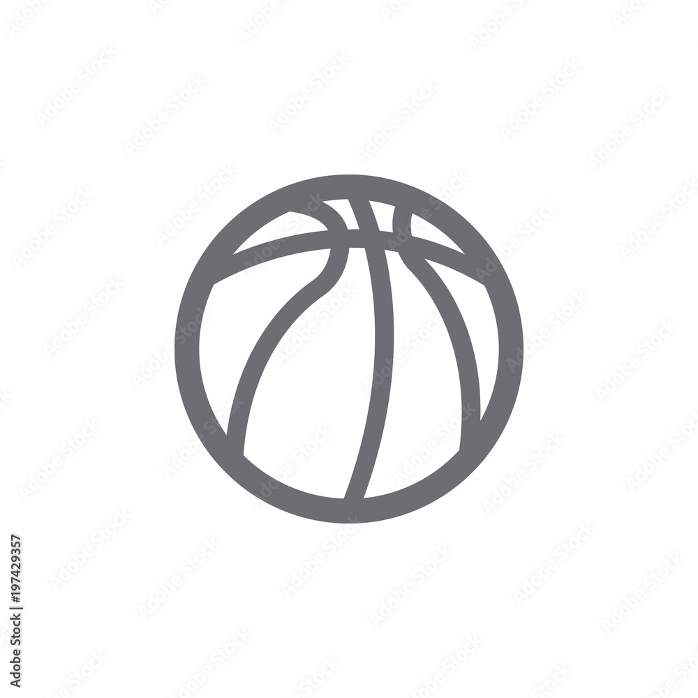 ball for basketball icon. Simple element illustration. ball for basketball symbol design template. Can be used for web and mobile ball for basketball icon. Simple element illustration. ball for basketball symbol design template. Can be used for web and mobile