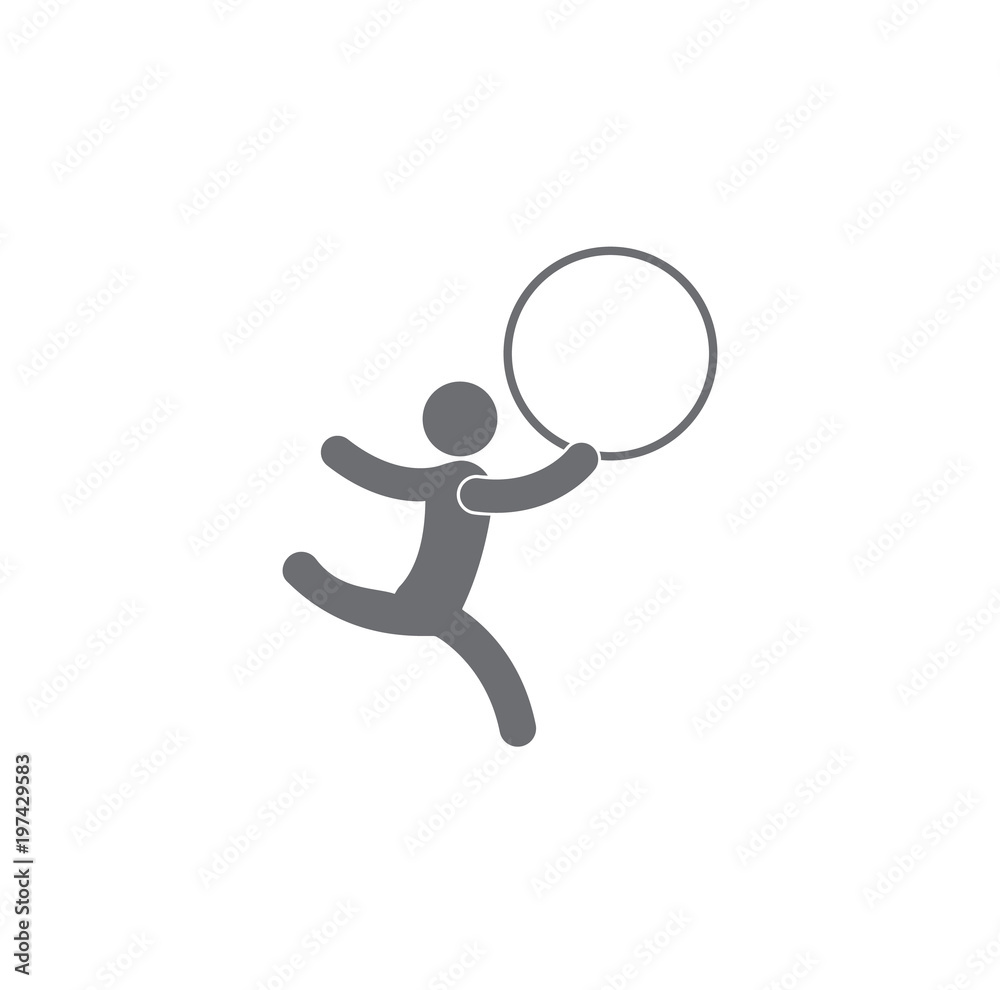 gymnastics icon. Simple element illustration. gymnastics symbol design template. Can be used for web and mobile gymnastics icon. Simple element illustration. gymnastics symbol design template. Can be used for web and mobile