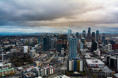 Seattle Washington City Skyline Urban
