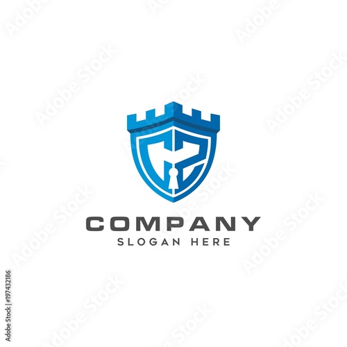Free Download padlock logo initials - GFXLoad