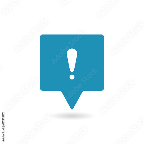 GPS icon with exclamation mark. GPS icon and alert, error, alarm, danger symbol