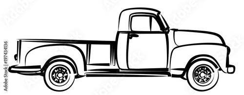 The truck Sketch.