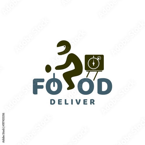 Food Delivery logo vector