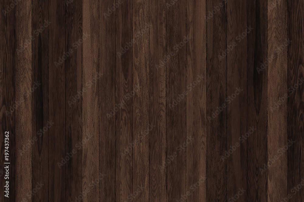 Naklejka premium Dark grunge wood panels. Planks Background. Old wall wooden vintage floor