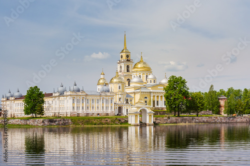 View of the Nilo-Stolobensky Monastery from the Archbishop's Wharf