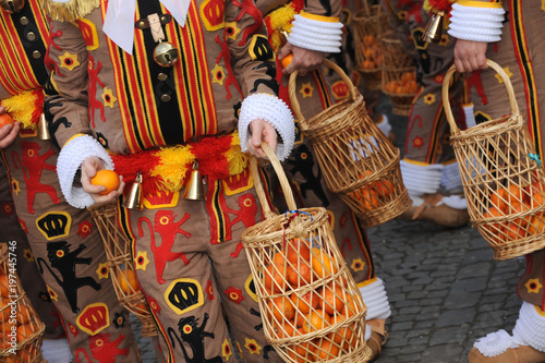 Carnaval folklore gilles binches patrimoine unesco Belgique Wallonie photo