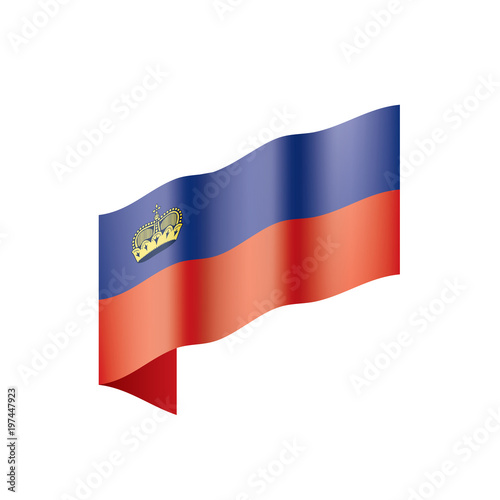 Wallpaper Mural liechtenstein flag, vector illustration Torontodigital.ca