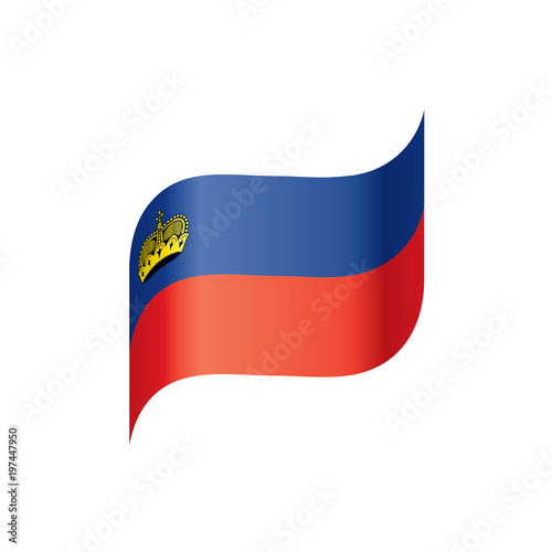 Free Download liechtenstein flag, vector illustration - GFXLoad