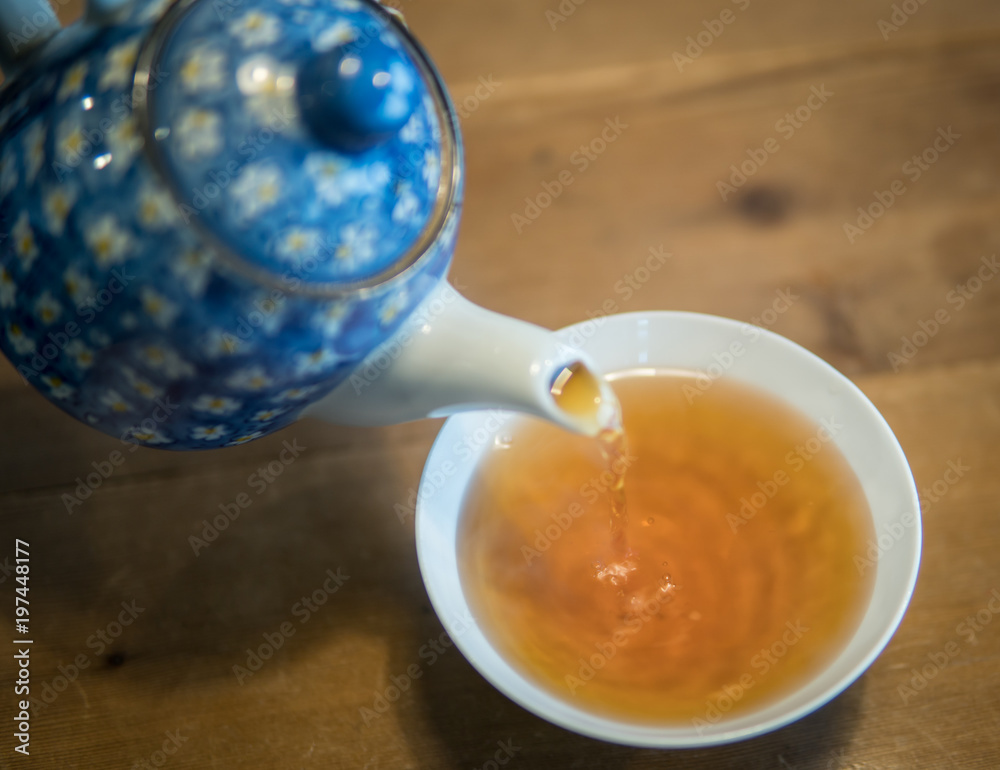 Traditional japanese herbal tea Stock Photo Adobe Stock