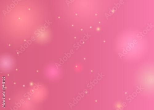 Happy Mother's Day pink greeting card background with sparkles. Vector holiday spring beautiful template illustration. Valentine day love backdrop