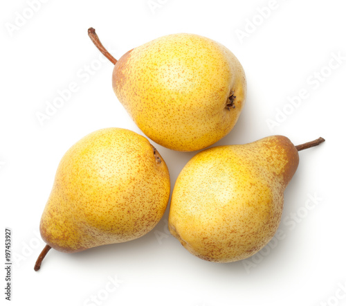 Pears Isolated on White Background