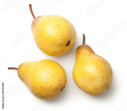 Pears Isolated on White Background