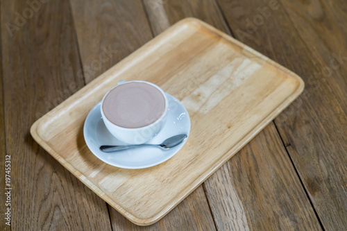Coffee cup on the table