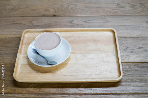 Coffee cup on the table