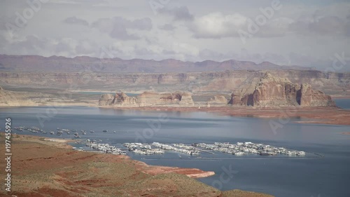 Wahweap Bay in the USA photo