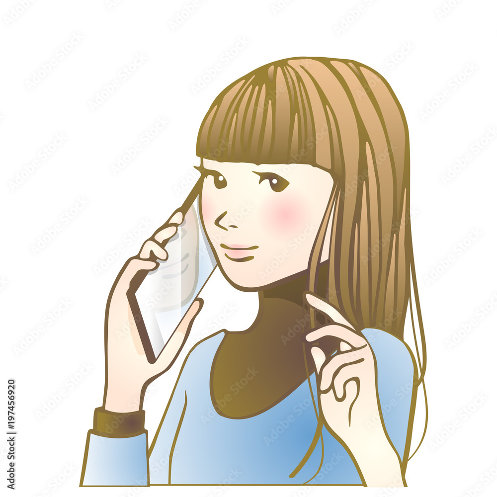 スマホ女子 スマホ女子