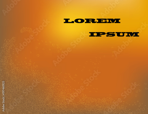 Abstract background in warm yellow tones.