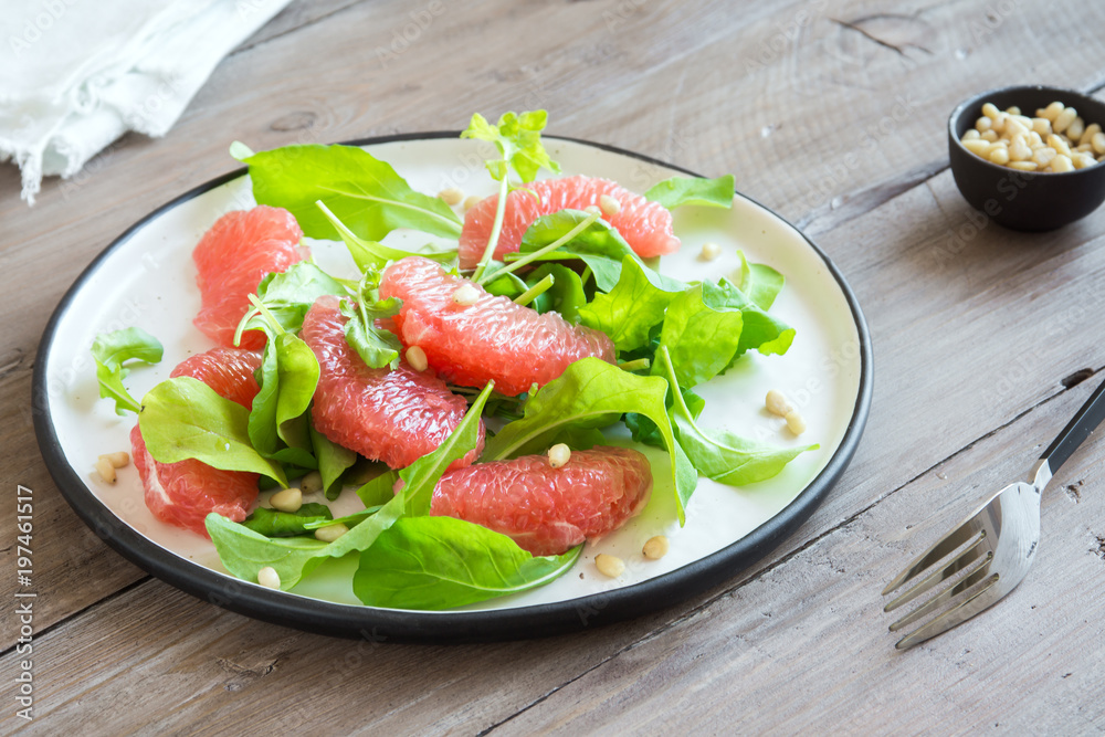 Grapefruit and arugula salad Grapefruit and arugula salad