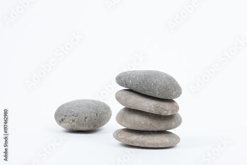 Set of stacked stones