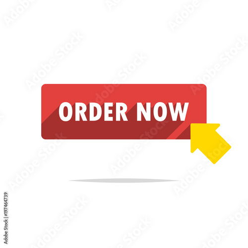 Order now button illustration