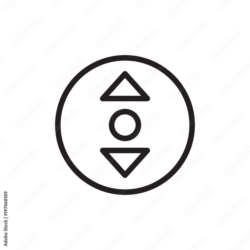 vertical scroll cursor outlined vector icon. Modern simple isolated sign. Pixel perfect vector illustration for logo, website, mobile app and other designs vertical scroll cursor outlined vector icon. Modern simple isolated sign. Pixel perfect vector illustration for logo, website, mobile app and other designs