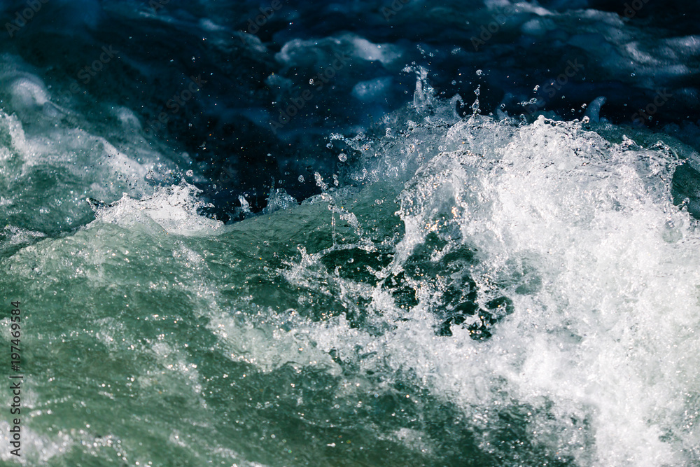 Stormy waves in the ocean as a background Stormy waves in the ocean as a background