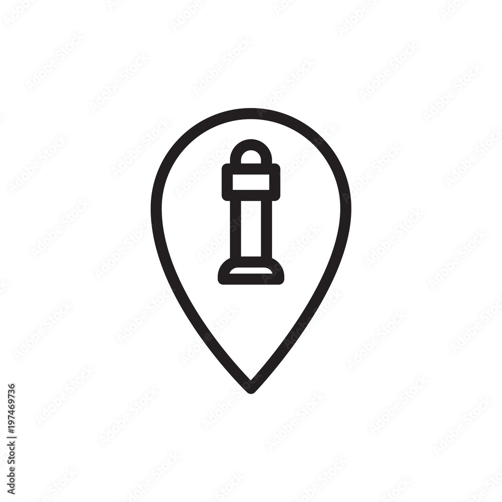 light house location outlined vector icon. Modern simple isolated sign. Pixel perfect vector illustration for logo, website, mobile app and other designs light house location outlined vector icon. Modern simple isolated sign. Pixel perfect vector illustration for logo, website, mobile app and other designs