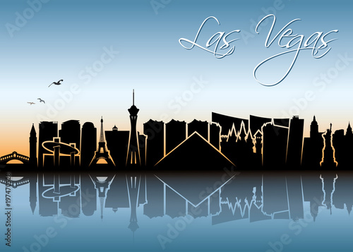 Photography Las Vegas skyline - Nevada